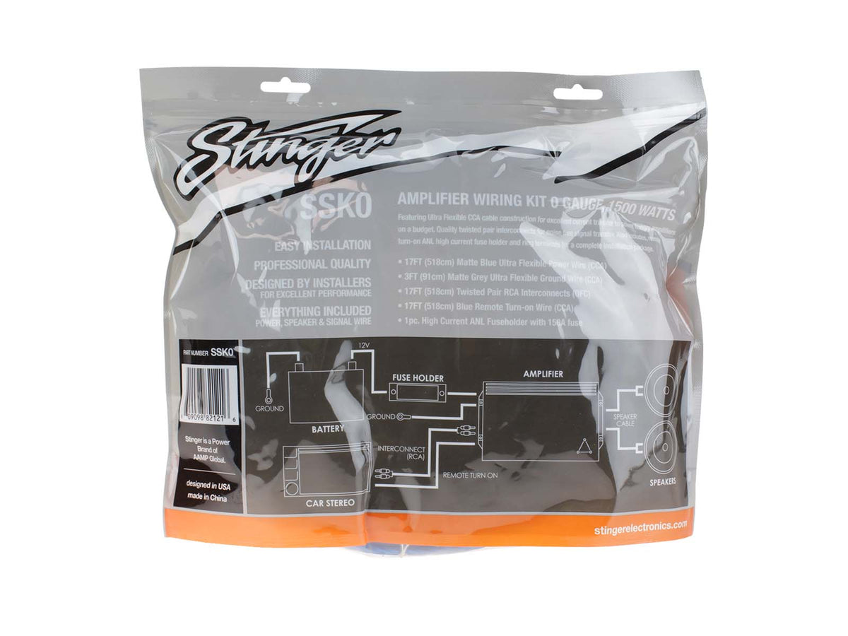Stinger SSK0 Select 1/0 GA Amp Kit