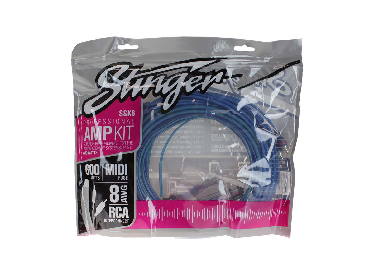 Stinger SSK8 Select 8 Ga. Amp Kit