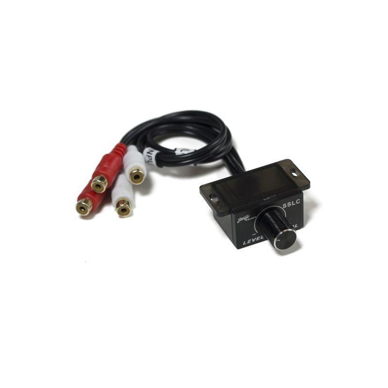 Stinger SSLC Select RCA level controller for easy control of system levels.
