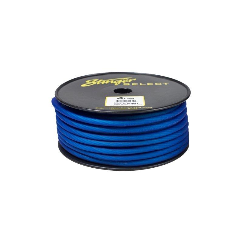 Stinger SSVLP4BL Select 4 Gauge Matte Blue VL CCA Power Wire, 100 Ft.