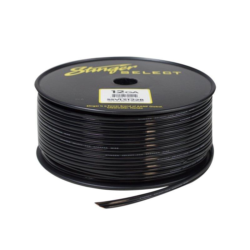 Stinger SSVLS122B Select Vl Black 12 Ga Speaker Wire 250 Ft