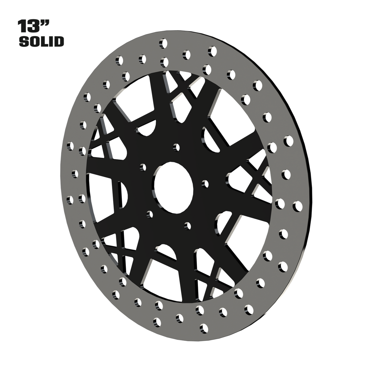 Stiletto 13" Floating Rotor in Black