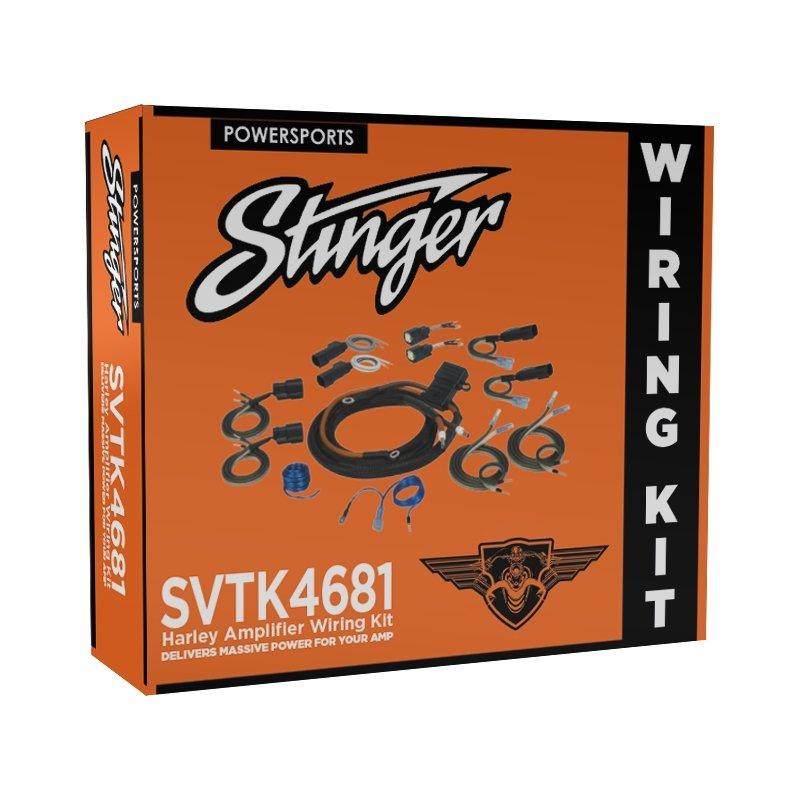 Stinger SVTK4681 HD 2/4 Channel Amplifier Install Kit