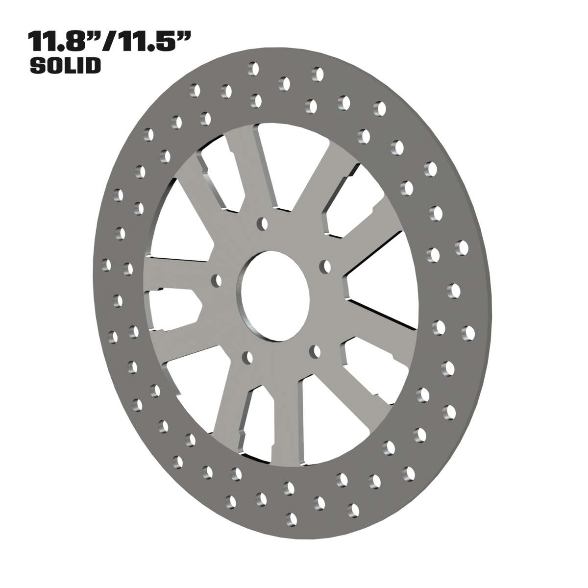 Syndicate 11" solid rotor in polished