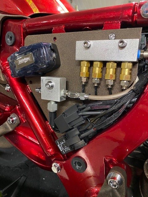 Curly's Inc Side Cover Inner Mounting Plate
