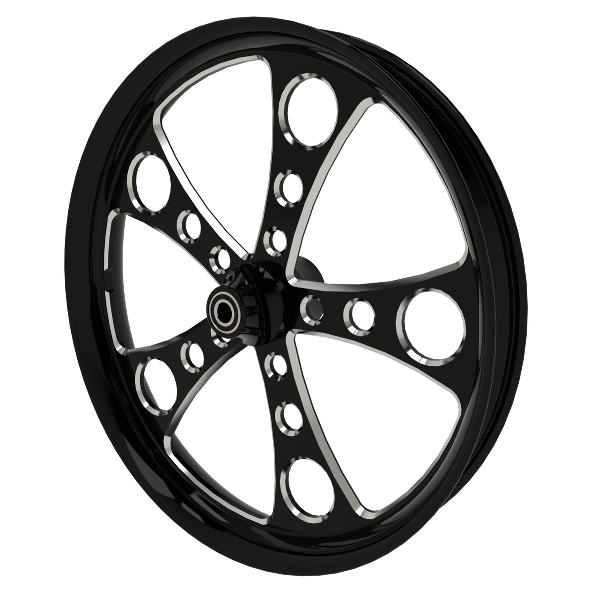 Simply Sinister Indian Black Double Cut Wheels