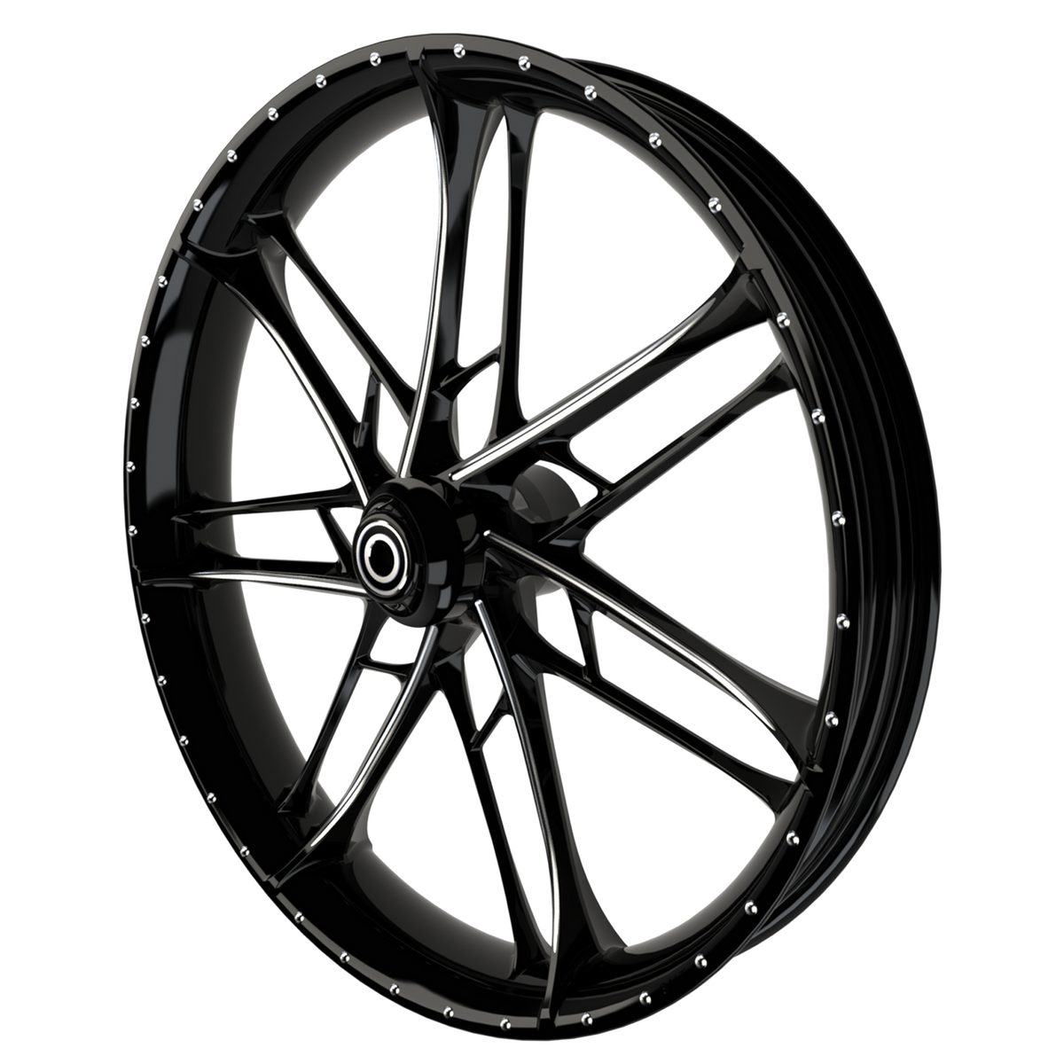 Gran Sport 3D Indian Black Double Cut Wheels