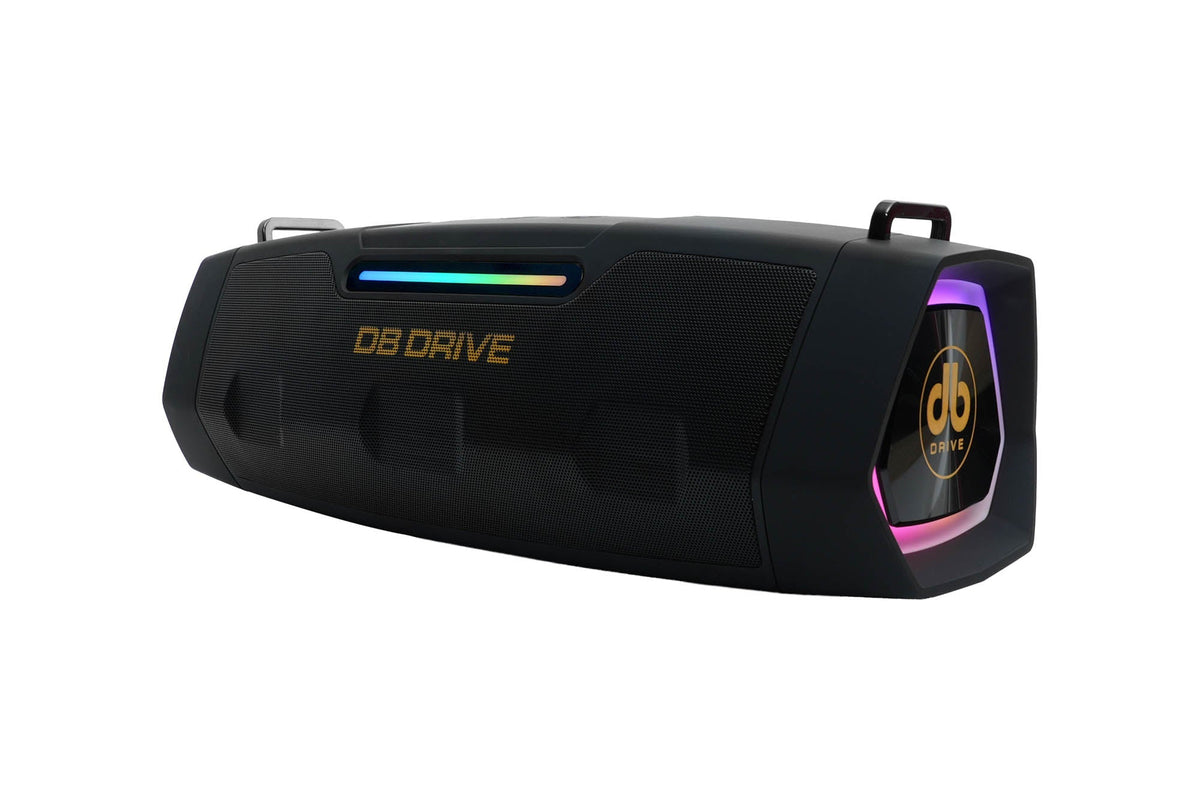 DB Drive T-STAGE100 : 60W BT KARAOKE IPX4 OUTDOOR SPEAKER WITH BASS BOOST RADIATOR/FM/TF CARD/MIC