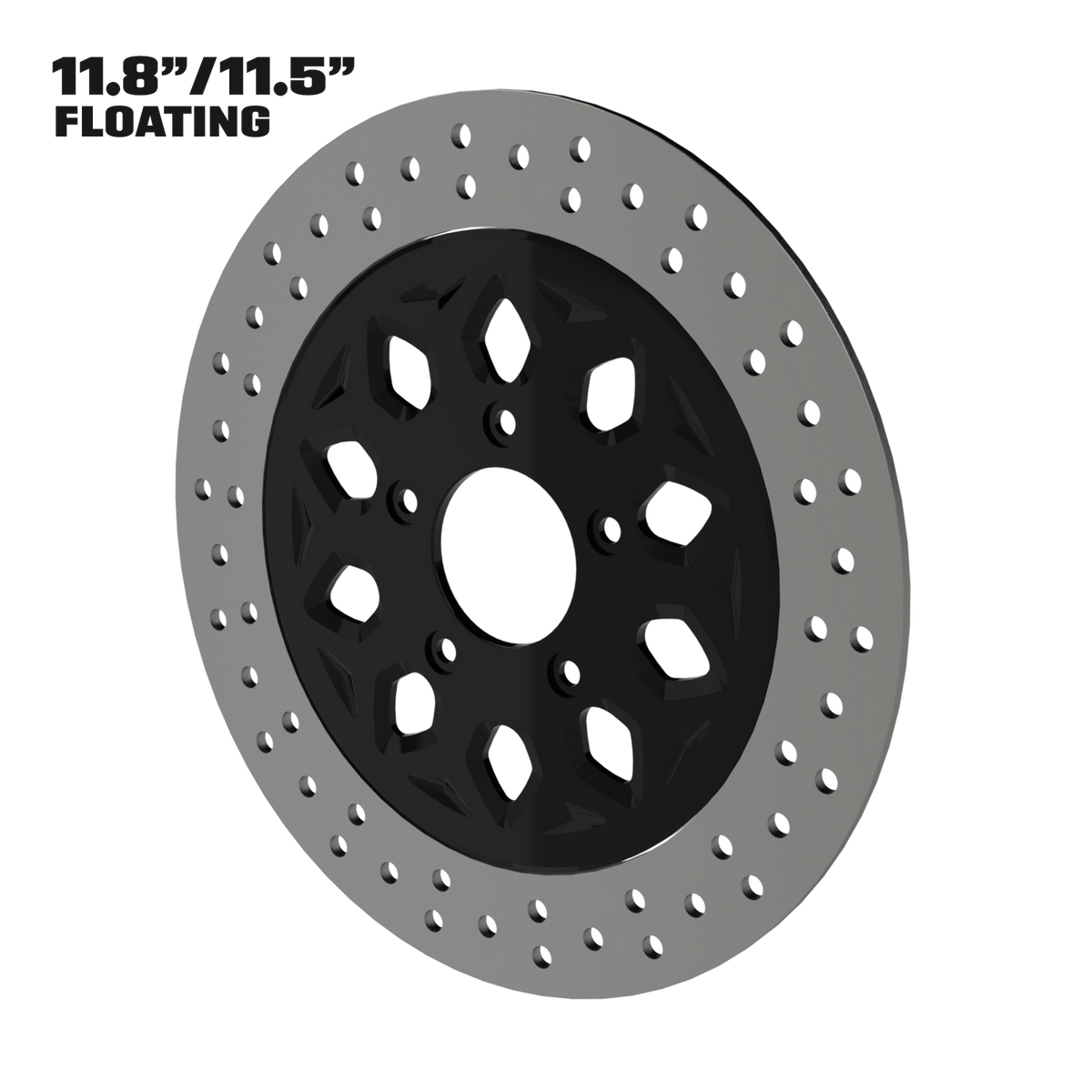 Torque 11" Floating Rotor in Black