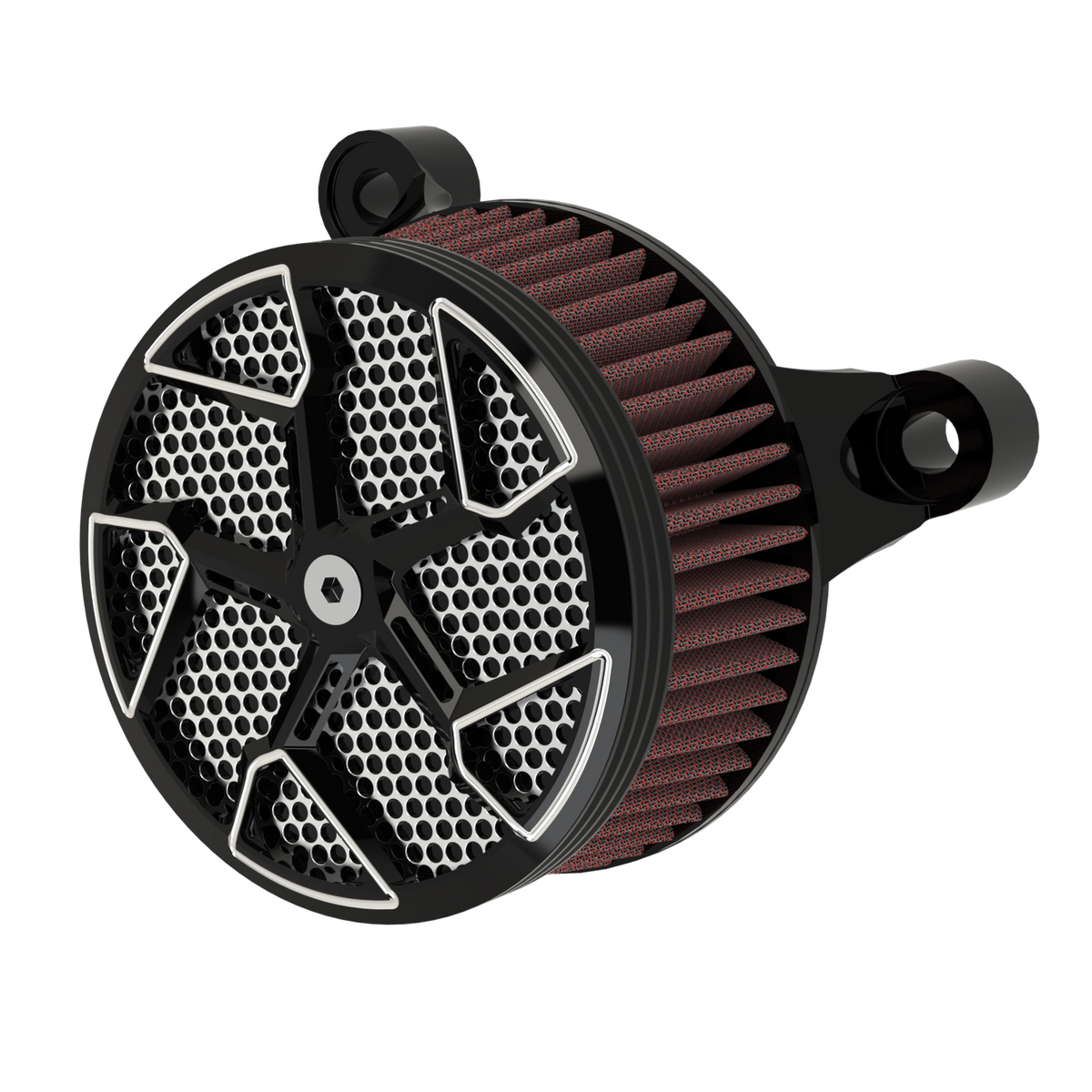 Technik air cleaner in black double cut