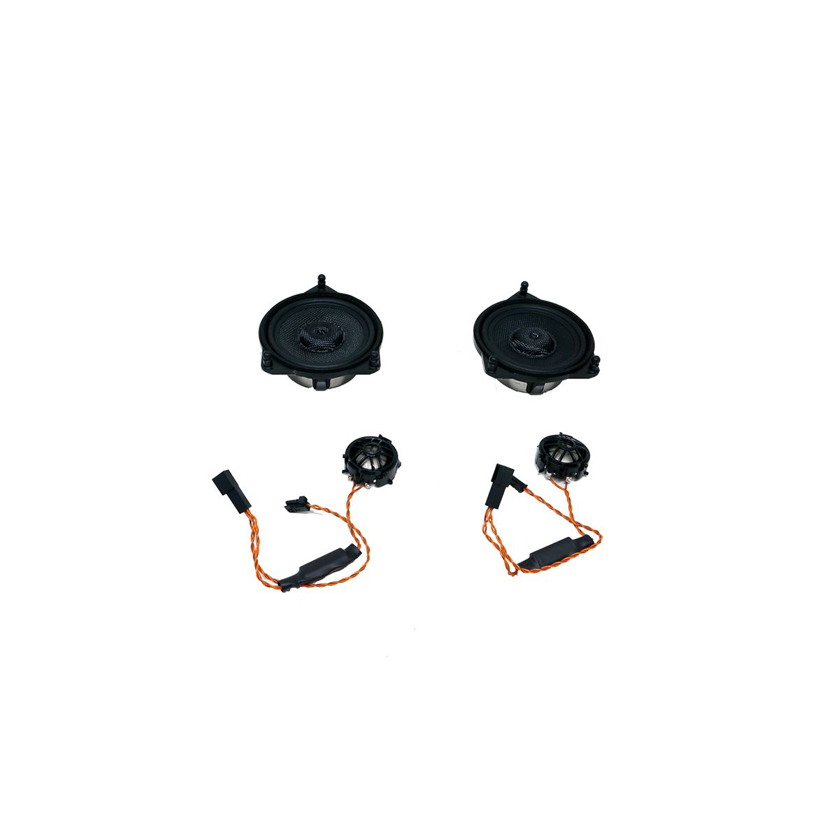 Diamond Audio 4" Mercedes Benz® 2-Way Component Speaker Set (Plug & Play) - VSP4CPMB