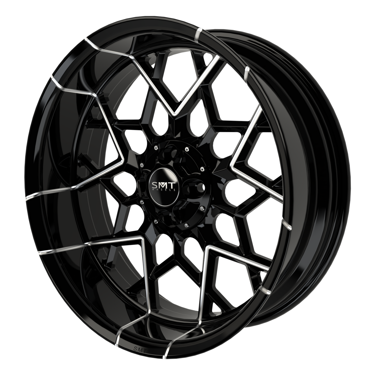 Vega Harley Trike Black Double Cut Wheels