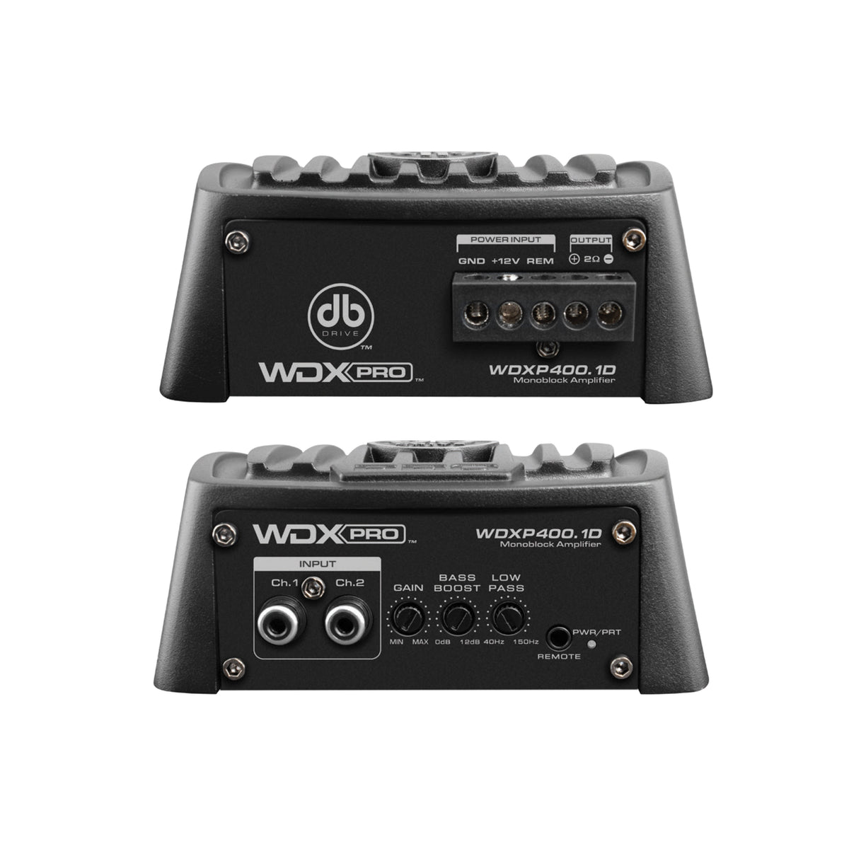 DB Drive WDX P400.1D : CLASS D MONO MINI POWERSPORTS AMPLIFIER