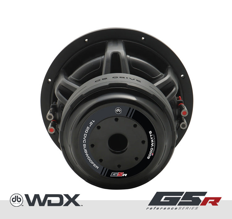 DB Drive WDX12G5R.2 : 12 in. Dual 2-Ohm Subwoofer