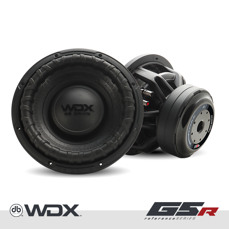 DB Drive WDX12G5R.4 : 12 in. Dual 4-Ohm Subwoofer