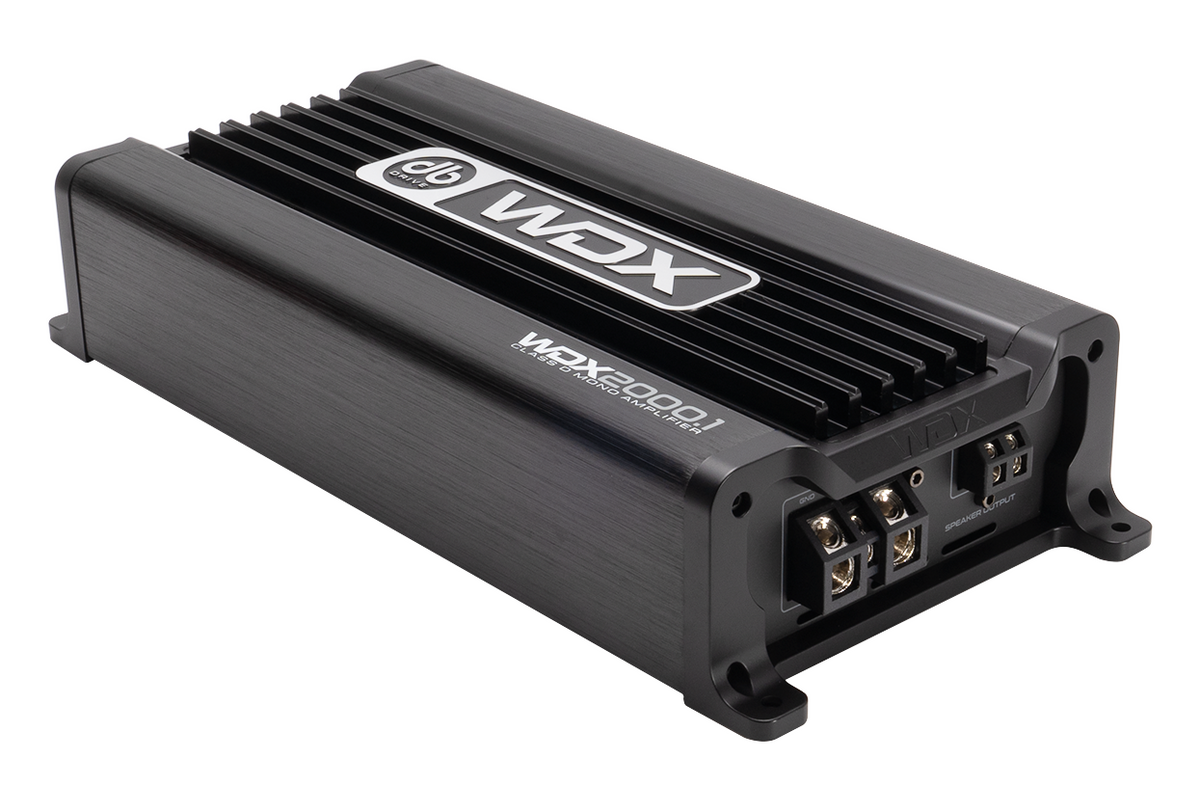 DB Drive WDX2000.1 : Mono Class D Amplifier