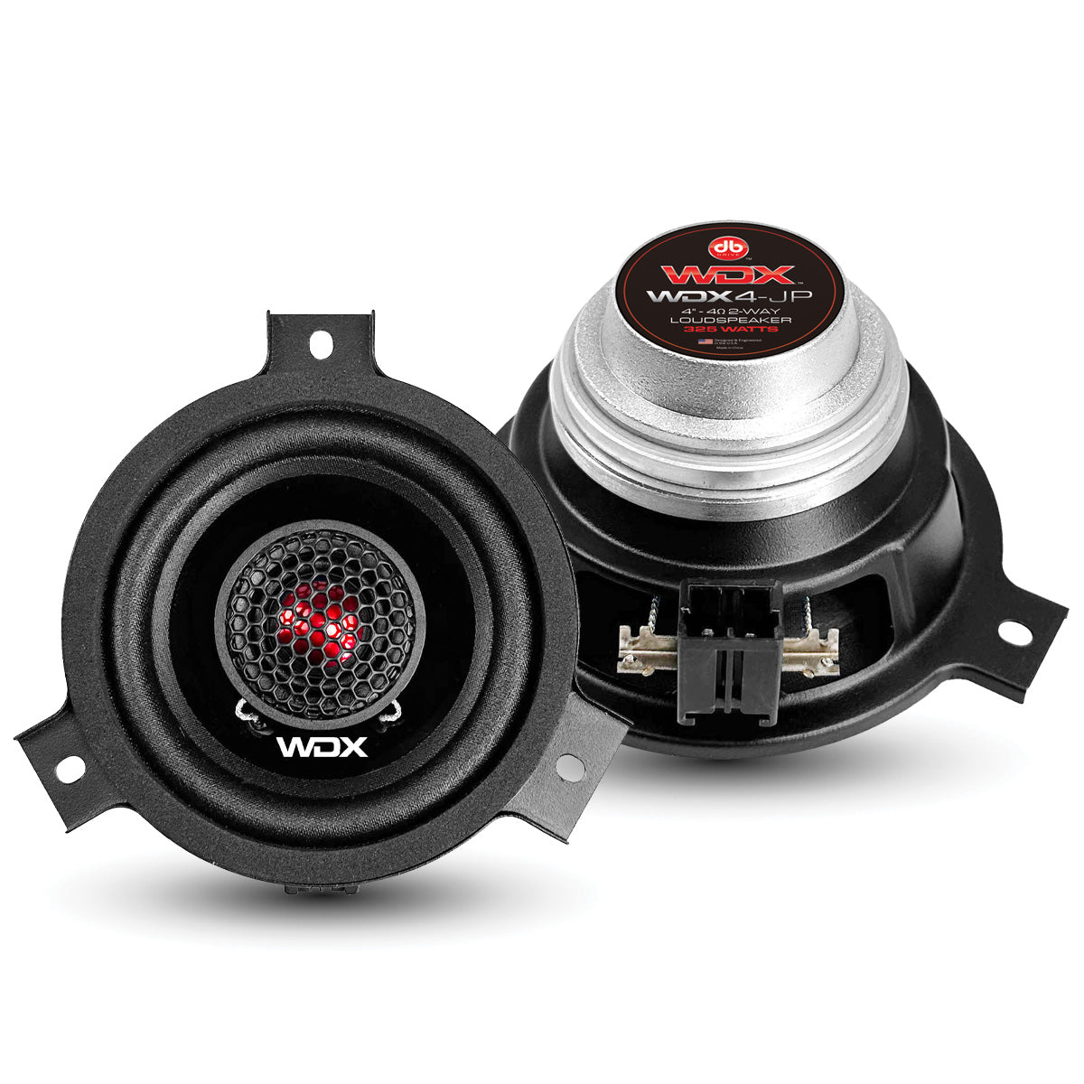 DB Drive WDX4-JP : WDX 4" NEO 2-Way Loudspeaker (Jeep OEM Fit) (1 Pair)