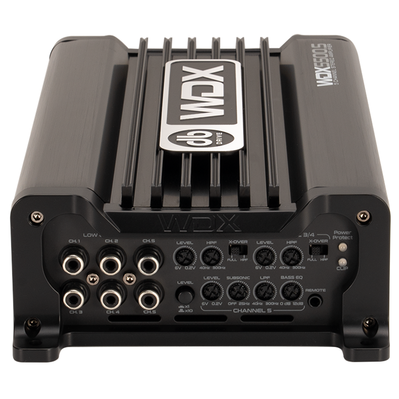 DB Drive WDX5500.5 : 5-Channel Class D Amplifier