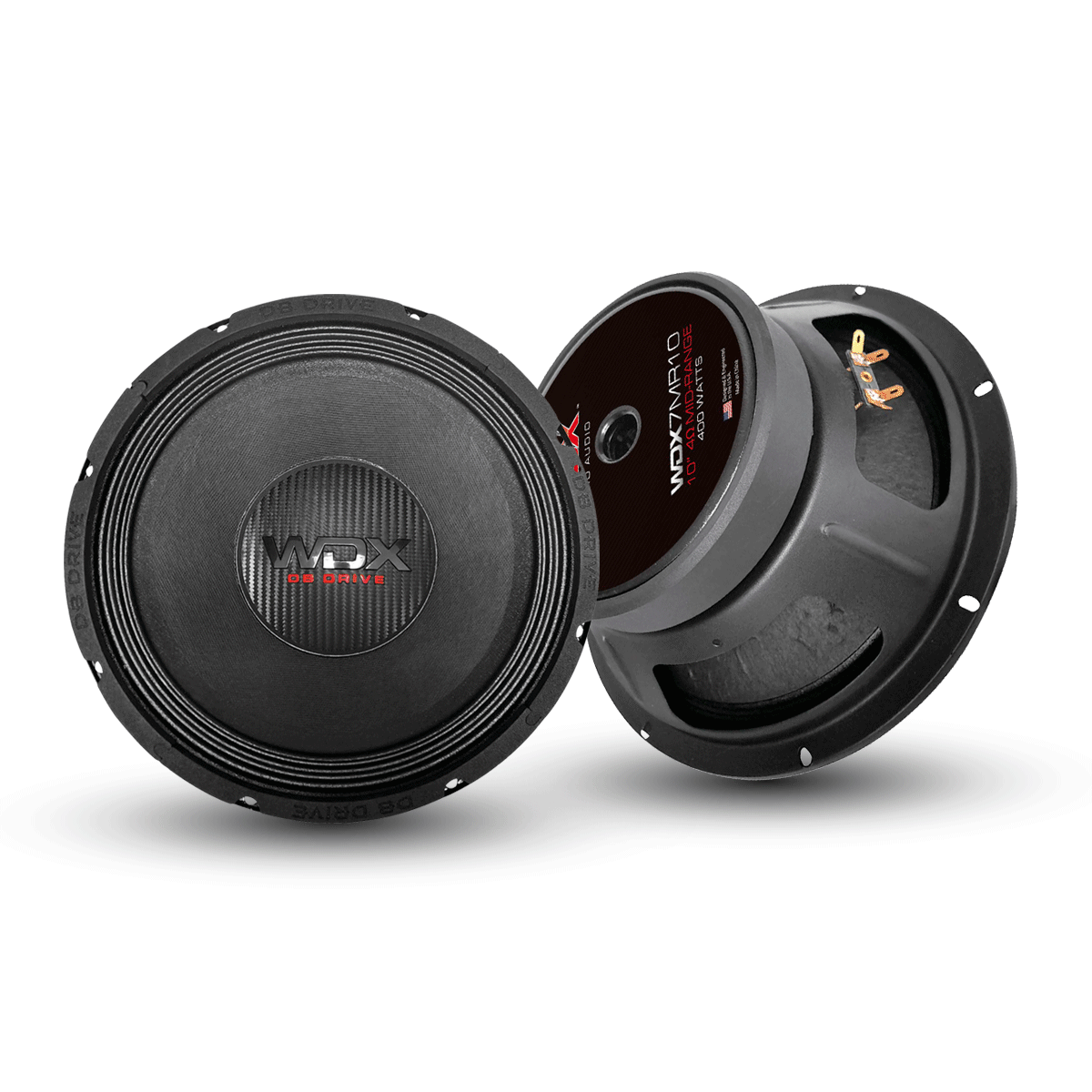 DB Drive WDX7MR10 : WDX 7 Series 10" PRO Audio Midrange