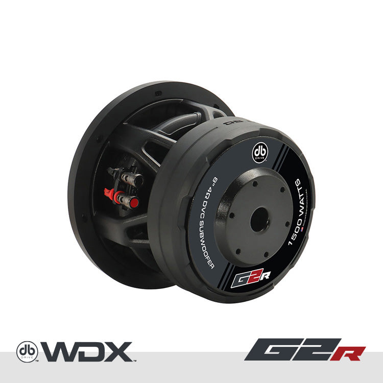 DB Drive WDX8G2R.4 : 8 in. Dual 4-Ohm Subwoofer