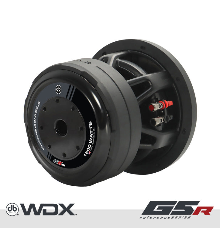 DB Drive WDX8G5R.2 : 8 in. Dual 2-Ohm Subwoofer