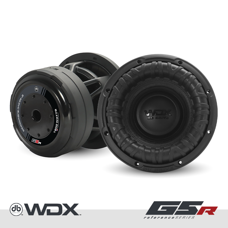 DB Drive WDX8G5R.4 : 8 in. Dual 4-Ohm Subwoofer