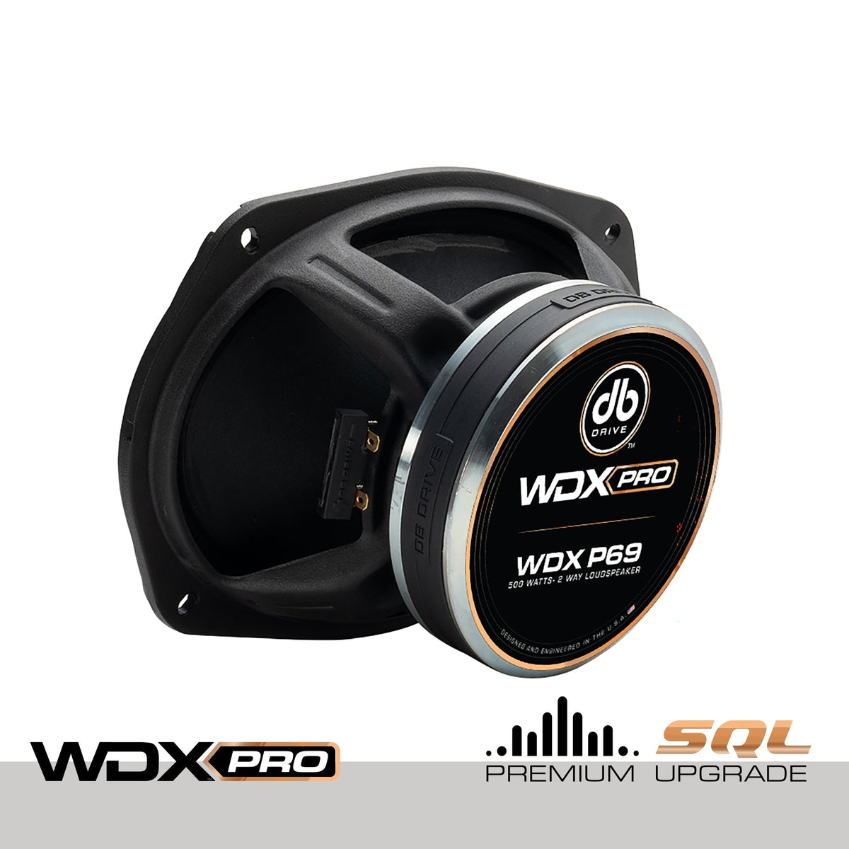 DB Drive WDX P69 : WDX PRO 6"×9" 2-Way Loudspeaker (1 Pair)