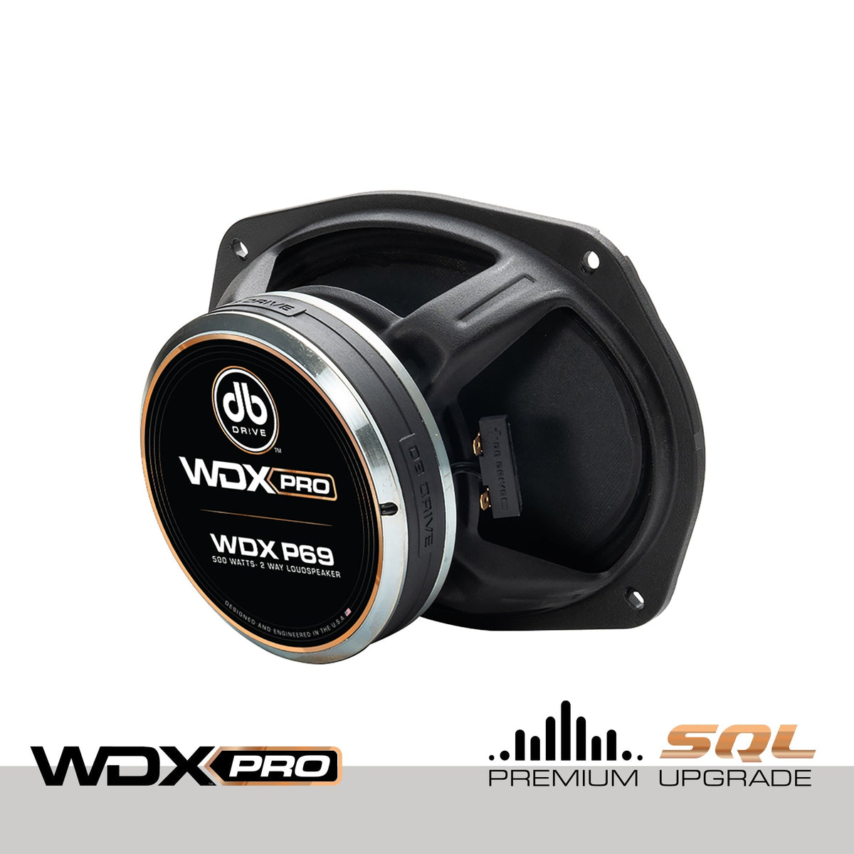 DB Drive WDX P69 : WDX PRO 6"×9" 2-Way Loudspeaker (1 Pair)