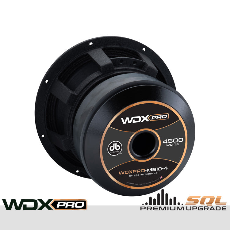 DB Drive WDXPRO-MB10-4 : 10" PRO Series Midbass