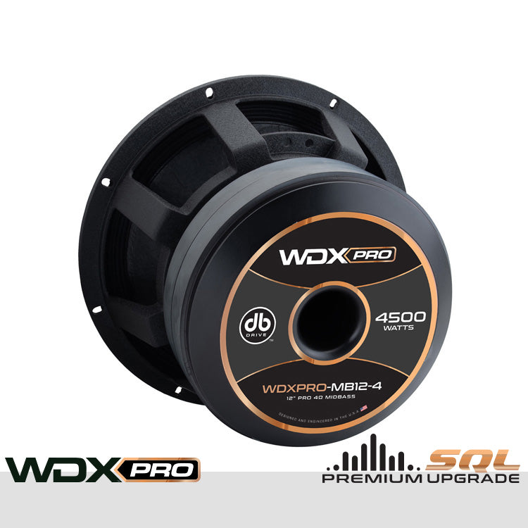 DB Drive WDXPRO-MB12-4 : 12" PRO Series Midbass