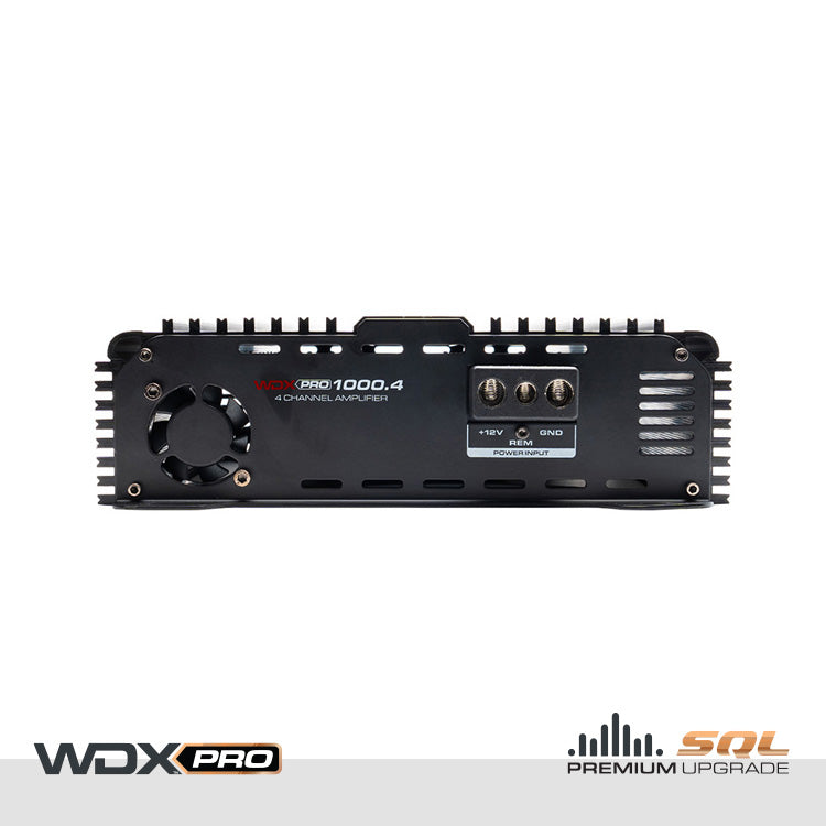DB Drive WDX PRO1000.4 : 4-Channel Full-Range Class D Amplifier