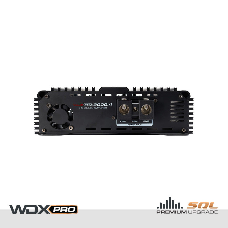 DB Drive WDX PRO2000.4 : 4-Channel Full-Range Class D Amplifier