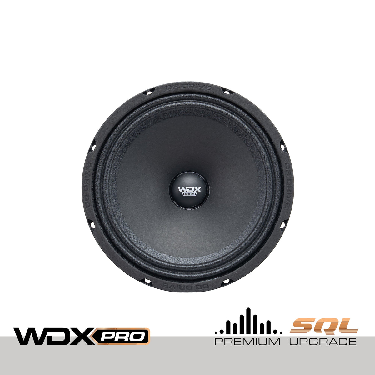 DB Drive WDXPRO4/6.8S: 6.5" Wide Frequency Range-Pro Audio Midrange, 1in KSV VC paper cone with cloth surround (Single)