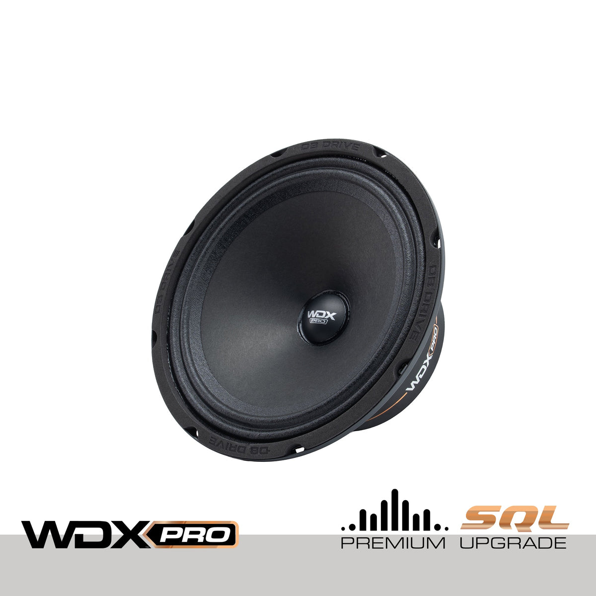 DB Drive WDXPRO4/6.8S: 6.5" Wide Frequency Range-Pro Audio Midrange, 1in KSV VC paper cone with cloth surround (Single)
