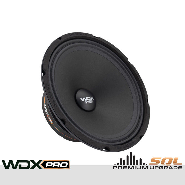 DB Drive WDXPRO8/8NC.4 : 8" Neo-Charged PRO Audio Midbass (1 Pair)