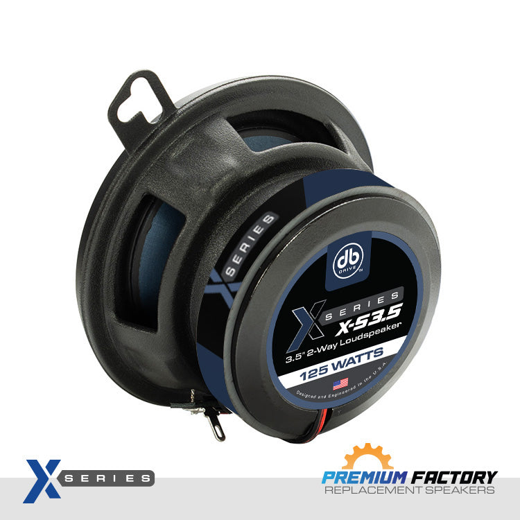 DB Drive X-S3.5 : 3.5" 2-way Loudspeaker (1 Pair)