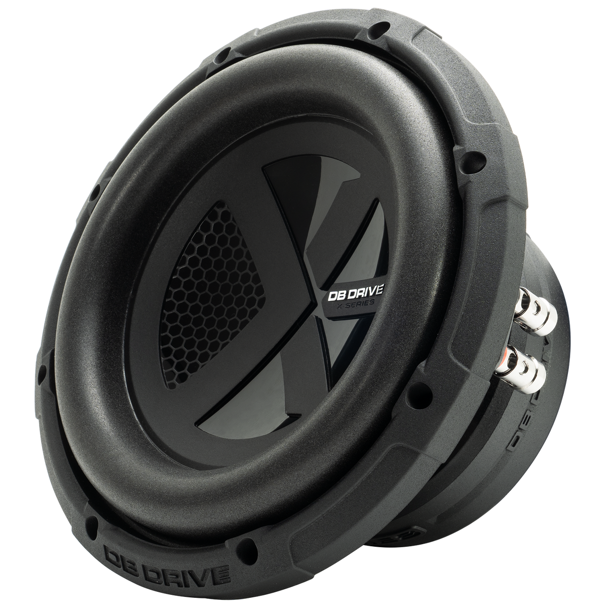 DB Drive PRO-KSUB2000 : 2-Dual 8” 4Ohm Subwoofers (X-W8D4), 1-Mono Amp (PRO1000.1D),1- 4Ga Amp Kit (XRK4MANL)