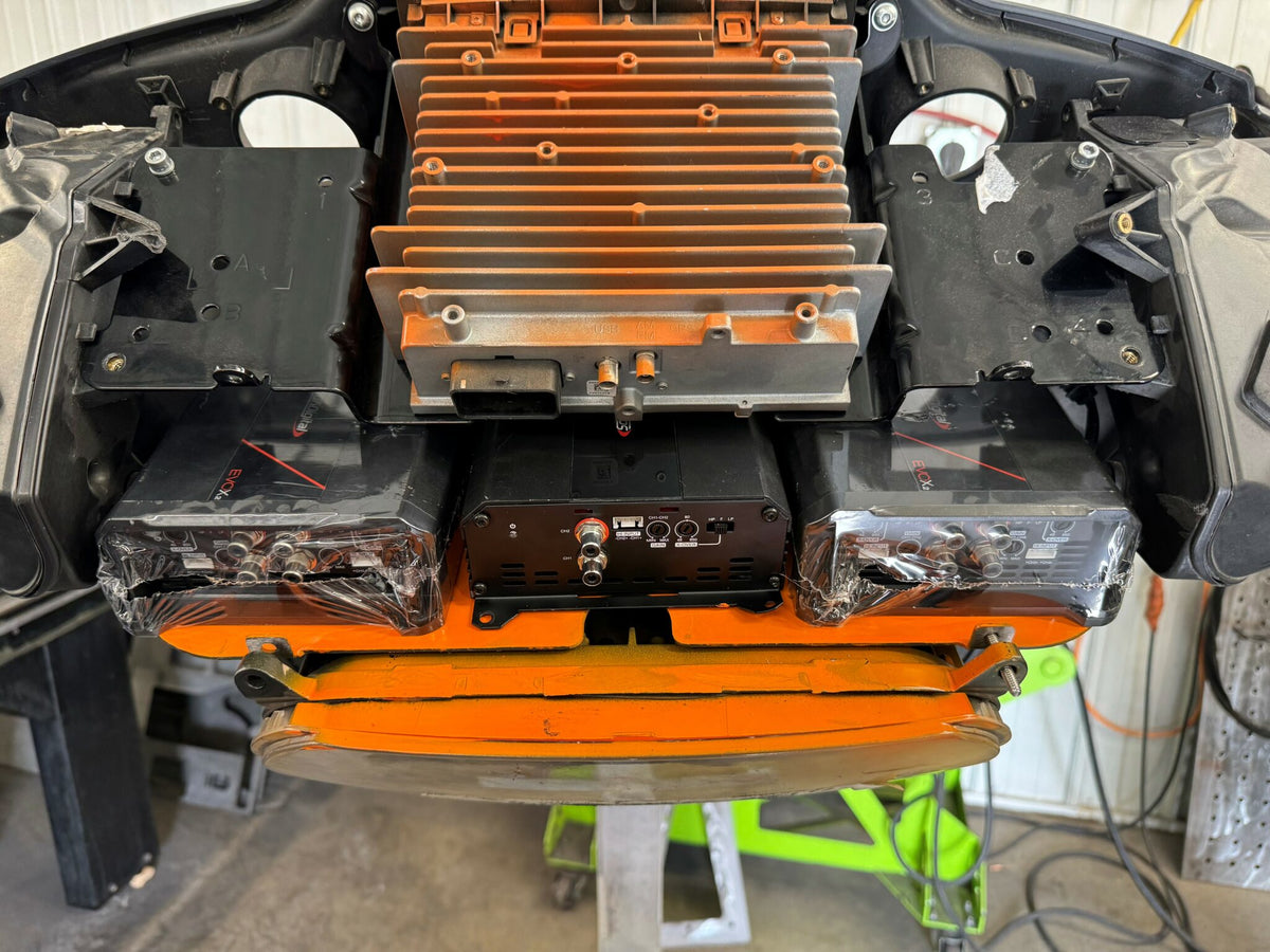 Curly's Inc Road Glide Amp Trays