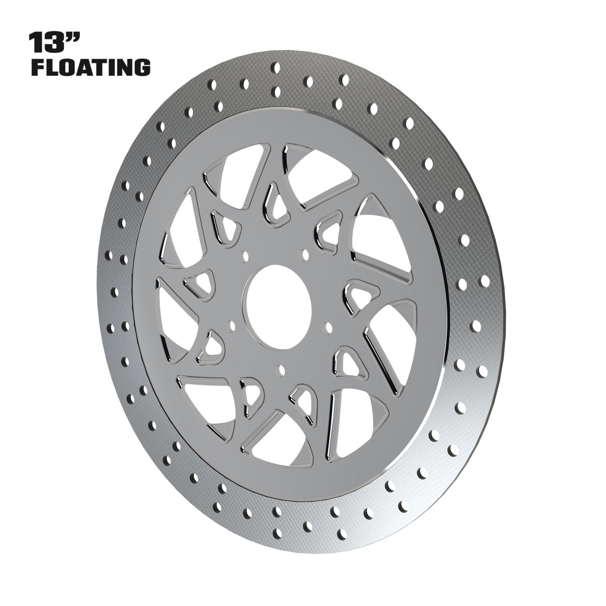 XR9 13" Floating Rotor in Polished