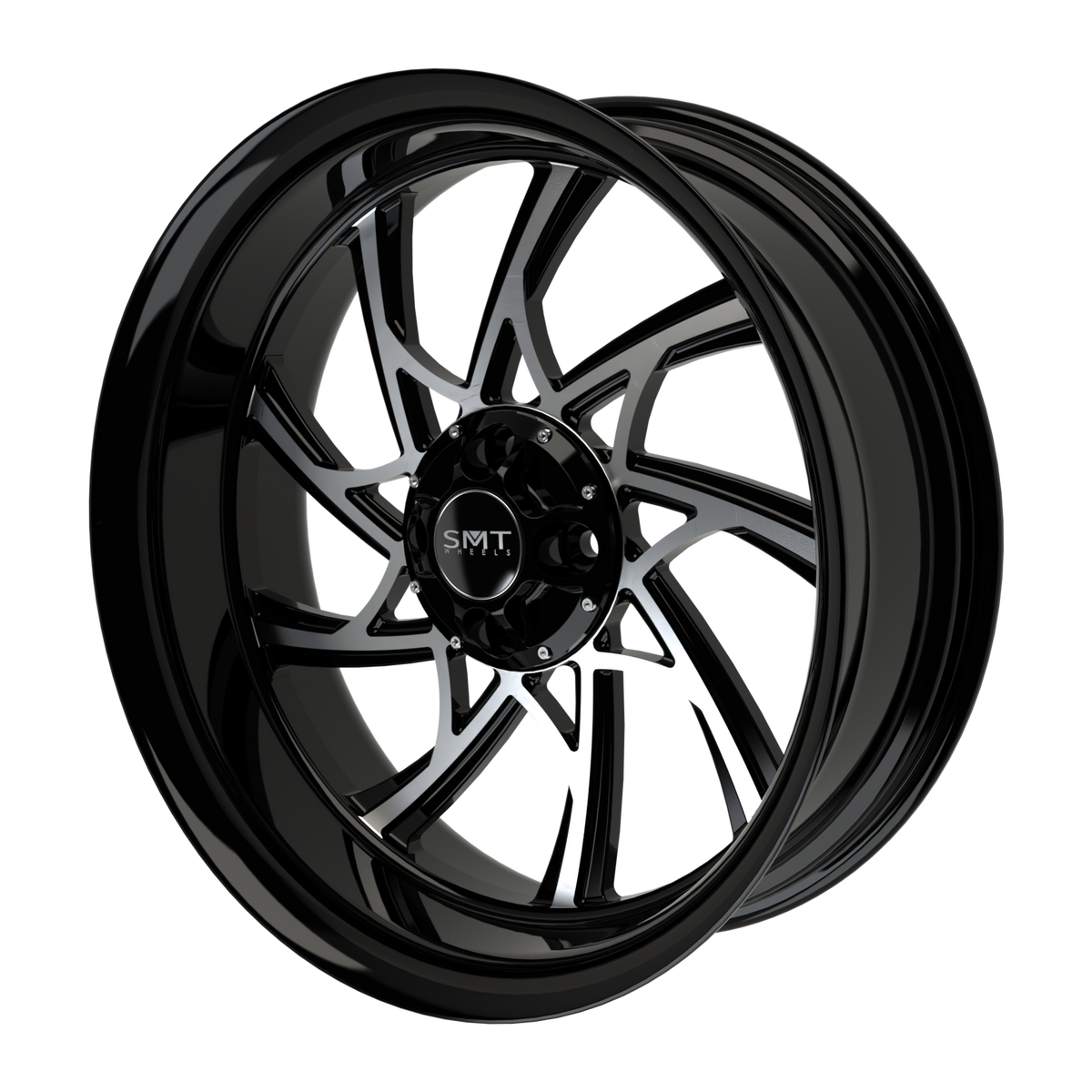 XR9 Harley Trike Black Double Cut Wheels