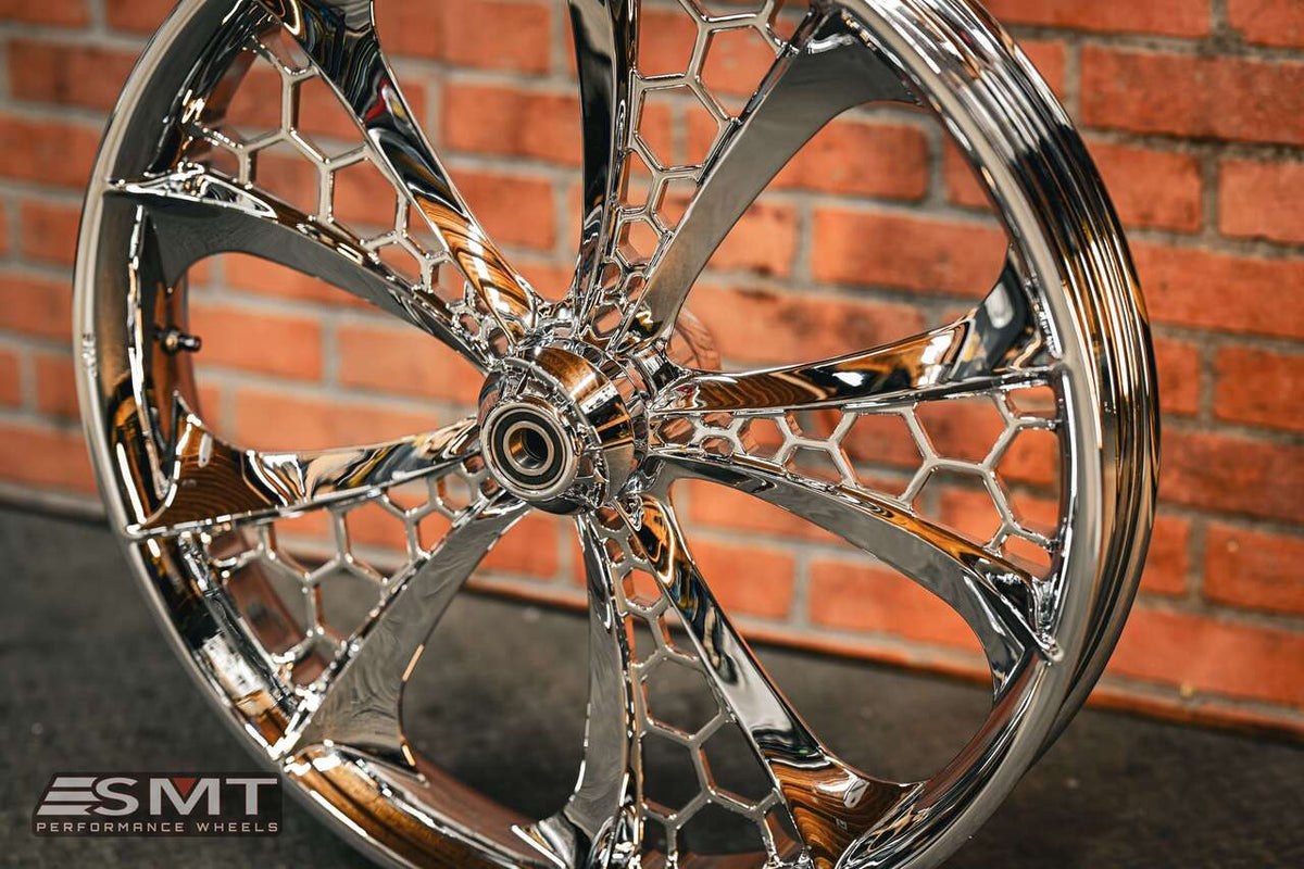 26x3.75" 3D CHROME HIVE (2008-2023 HD Touring)