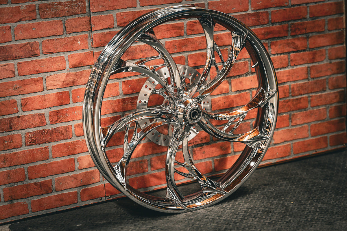 30x4.0" 3D CHROME HENESSEY (2009-2023 HD Touring)