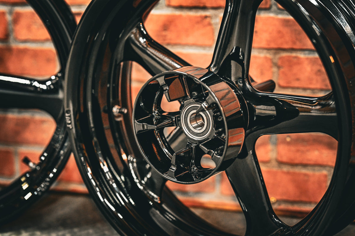 19x3.0" / 18x5.5 BLACK RETRO 12 PAIR (2014-2023 HD TOURING)