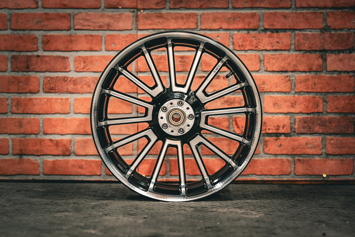 18x5.5" BLACK DOUBLE CUT OG 22 (2009-2023 HD Touring)