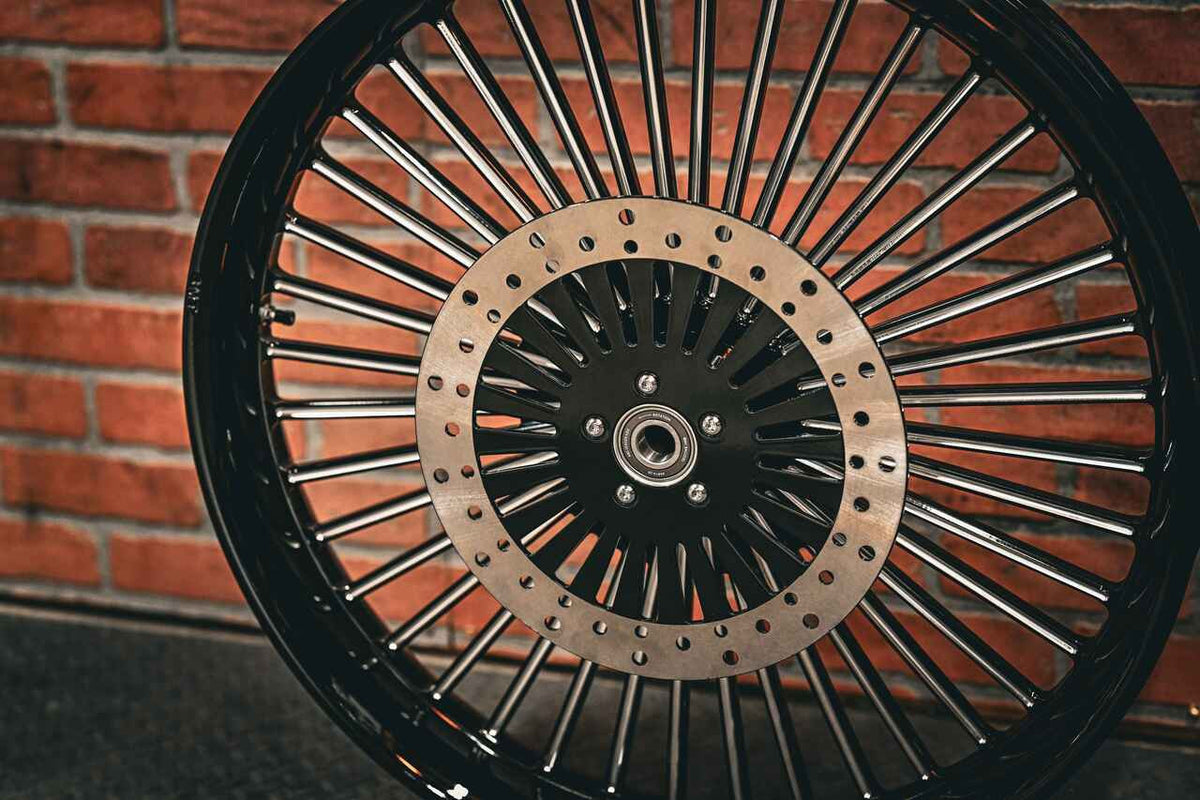 26x3.75" BLACK DOUBLE CUT BIG FATTY (2008-2026 HD Touring)