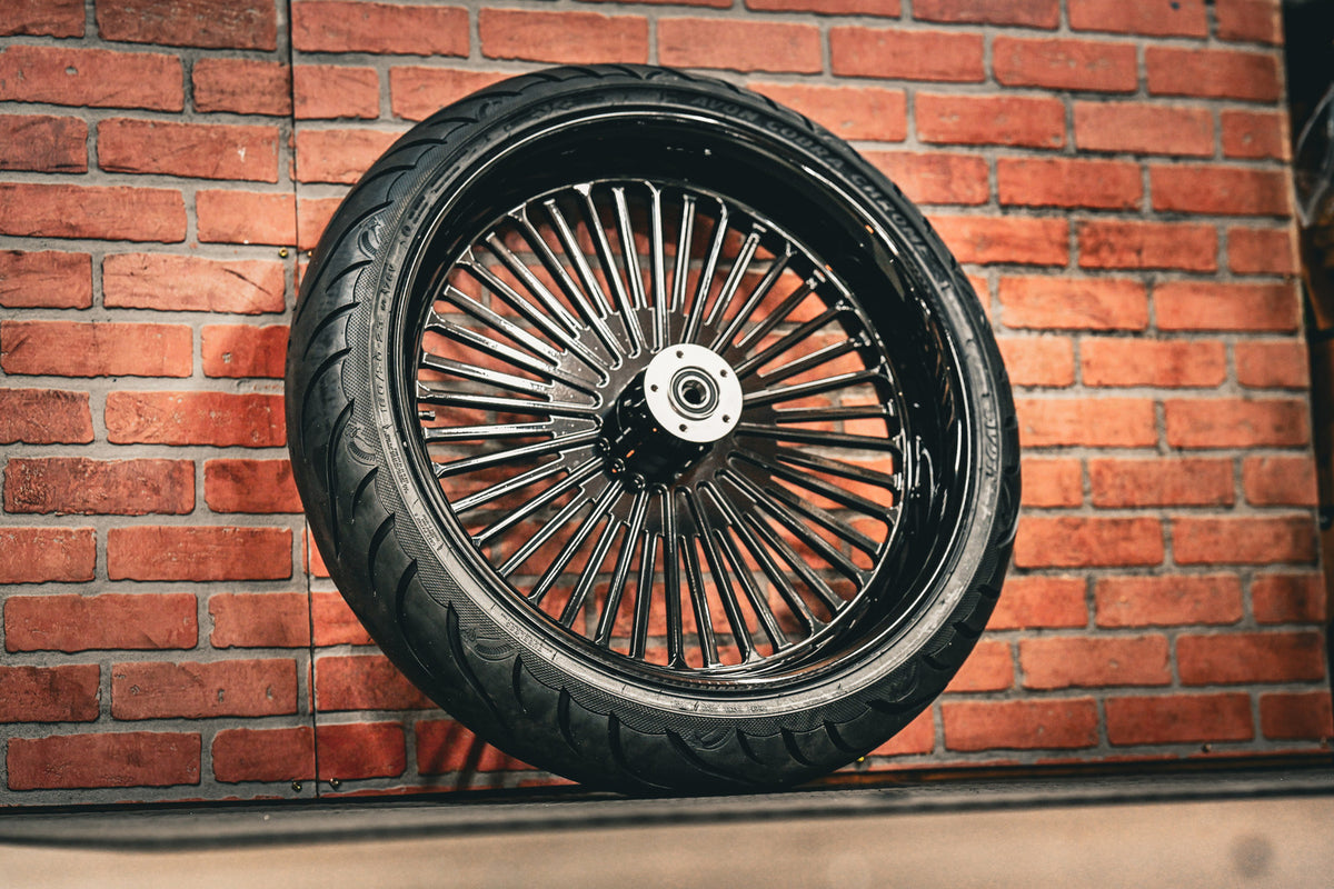23x5.5" BLACK BIG FATTY (2009-2026 HD TOURING)