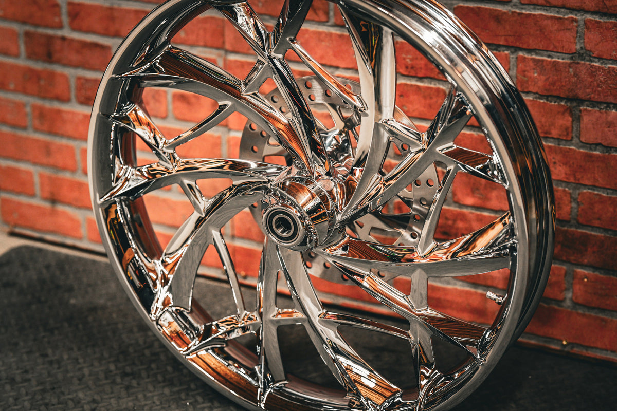 26x3.75" CHROME 3D ASTRO (2009-2026 HD Touring)