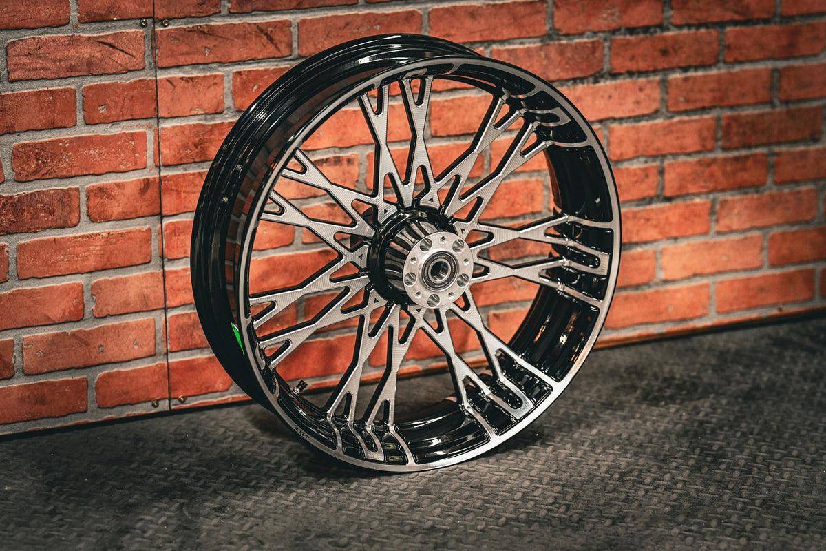 21X5.5" BLACK DOUBLE CUT OG27 (2009-2026 HD TOURING)