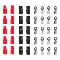 T-Spec V8 Ring Terminal | 1/0 AWG | 1/4 in. | 20 Pack - V8-RTN1-20