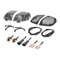 Metra Cut-In Saddlebag Lids - Fits Harley-Davidson 2014-2023.5 - BC-HDC69-2